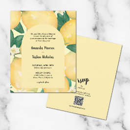 Casamento de limões de orçamento em um único convi