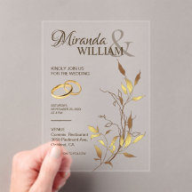 Casamento de Luxo Botânico Dourado