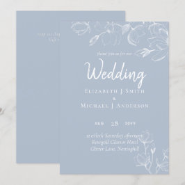 Casamento de Magnolias Brancas Dusty