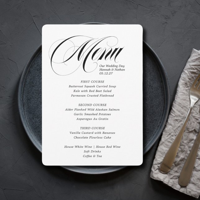 Casamento de Menu de Cabeçalho Luxe (Criador carregado)