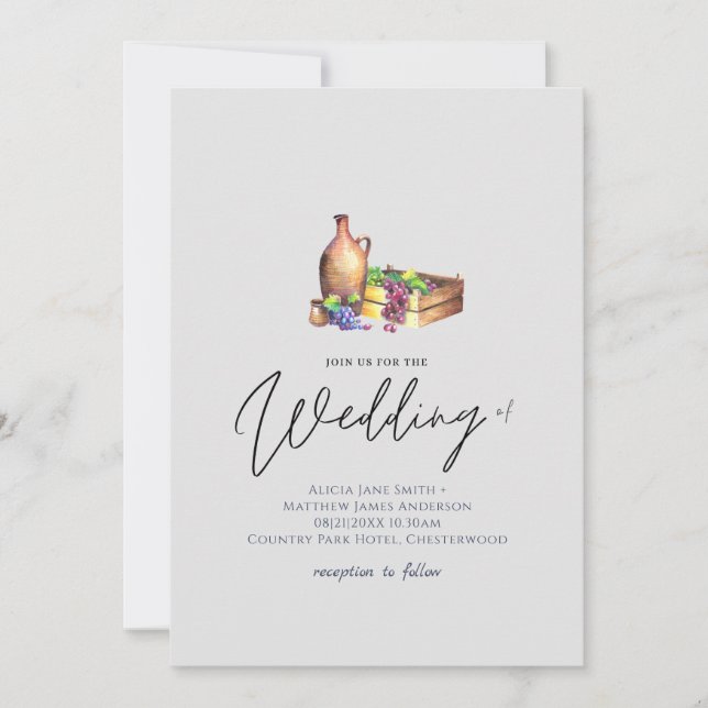 Casamento de Mesa Rustic Grazing (Frente)