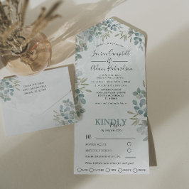Casamento de Mola Verde Eucalyptus Sage