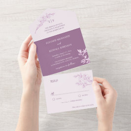 Casamento de Monograma da Flor do eterno