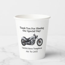 Casamento De Motocicleta Obrigado Nomes De Datas A