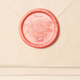 Casamento de noiva de noiva do Elegant Rosa Names