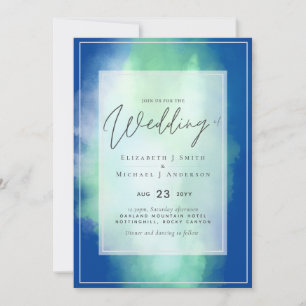 Casamento de Orçamento Moderno do Blue Mint Sonha