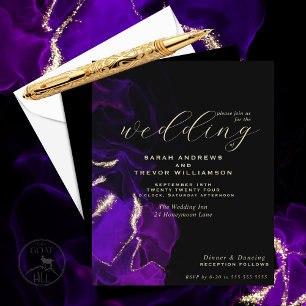 Casamento de Orçamento Tinta de Álcool Roxo Ametis