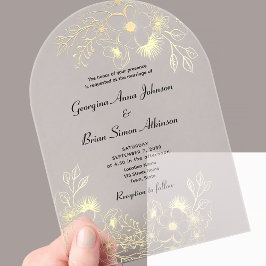 Casamento de Ouro Elegante