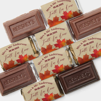 Casamento de Outono Favor com Tom de Queda Rústica