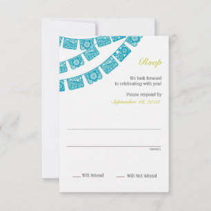 Casamento de Papel Picado Rsvp