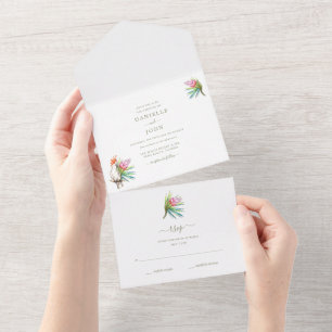 Casamento de Paraíso na Praia Tropical - RSVP