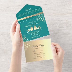 Casamento de Pássaros de Amor Azul-Verde