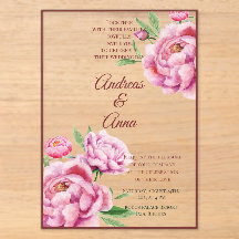 Casamento de Peônia