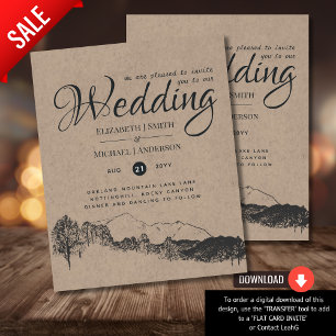 Casamento de Pinheiros Rustic Mountain Landscape