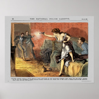 Casamento de poster no Diário da Polícia (cor)