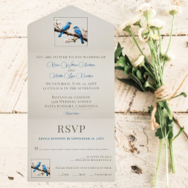 Casamento de primavera Bluebird