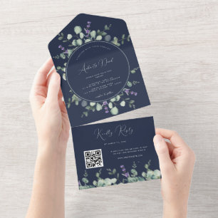 Casamento de primavera do Código QR do Script de L