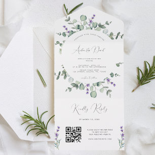 Casamento de primavera do Código QR do Script de L