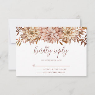 Casamento de Resposta Amável Botânico de Outono Vi