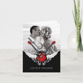 Casamento de Rock and Roll Agradecimento