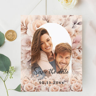 Casamento de rosa de pêssego Cream Arca Salve a Da