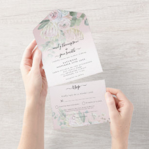Casamento de Rosa Eucalyptus Dusty Elegante Boho F