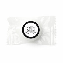 Casamento de Rosa preto para caligrafia