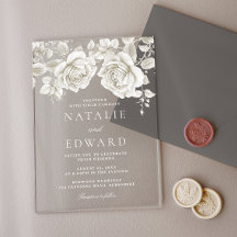 Casamento de Rosas Brancas Vintage