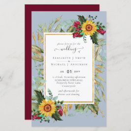 Casamento de Rosas de Borgonha Rústicos