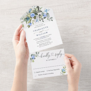 Casamento de Rosas Eucalyptus Blush Elegante Water