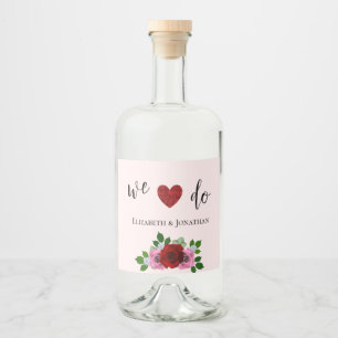Casamento de Rosas Vermelhas e Rosa