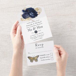Casamento de Rosas Vintage Sombrio e Dourado
