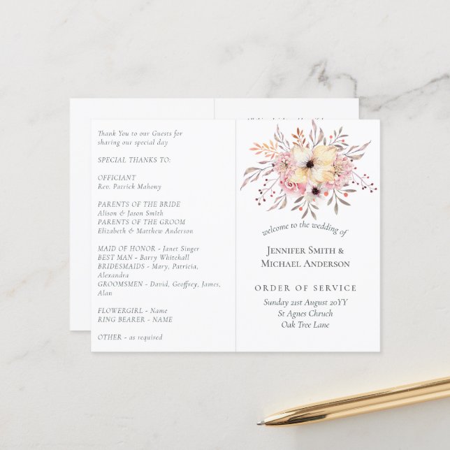 Casamento de Sábio Floral Rosa-Escamudo-Russo (Frente/Verso In Situ)