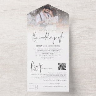 Casamento de Script de Código QR de Sobreposição d