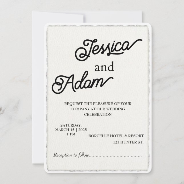 Casamento de Script de Convite para Publicação de  (Frente)