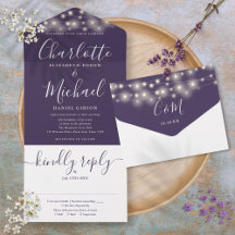 Casamento de Script Elegante das Luzes de Corda Ro