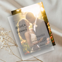 Casamento de Script Elegante Minimalista Moderno