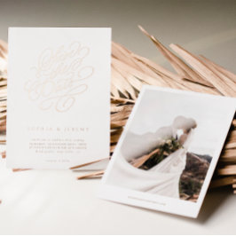 Casamento De Script Elegante Salvar O Rosa De Data