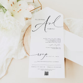 Casamento de Script Minimalista Elegante VALENTINA