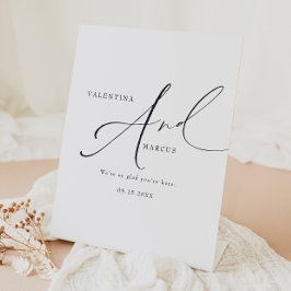 Casamento de Script Minimalista Elegante VALENTINA