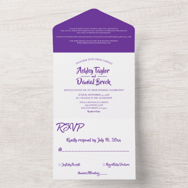 Casamento de Script Minimalista Simples e Chic (Interno)