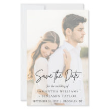 Casamento de Script Moderno Elegante de Orçamento 