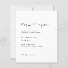 Casamento de Script Simples e Minimalista do ORÇAM
