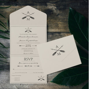 Casamento de Setas e Monogramas Cerco