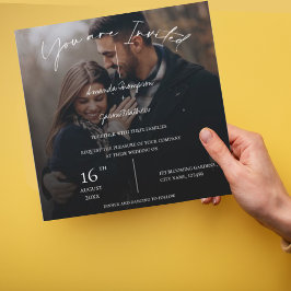 Casamento de Sobreposição de Texto Fotográfico do 