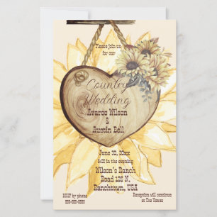 Casamento de Sunflower Country