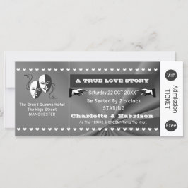 Casamento de Tema do Show Playbill