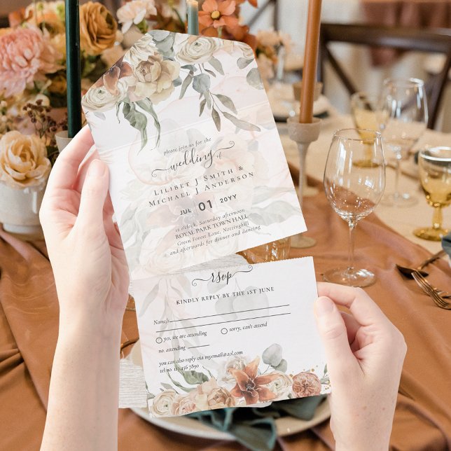 Casamento de Terracotta Pampas Grass BOHO (Criador carregado)