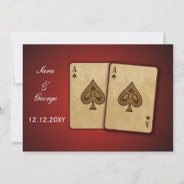 Casamento de Vegas guarde o anúncio da data