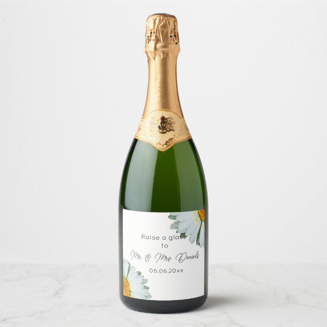 Casamento de Verão Margarida Rústica (Frente)